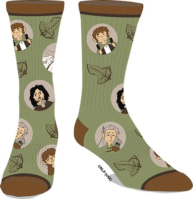 Chaussettes vertes Chibi du Seigneur des Anneaux 