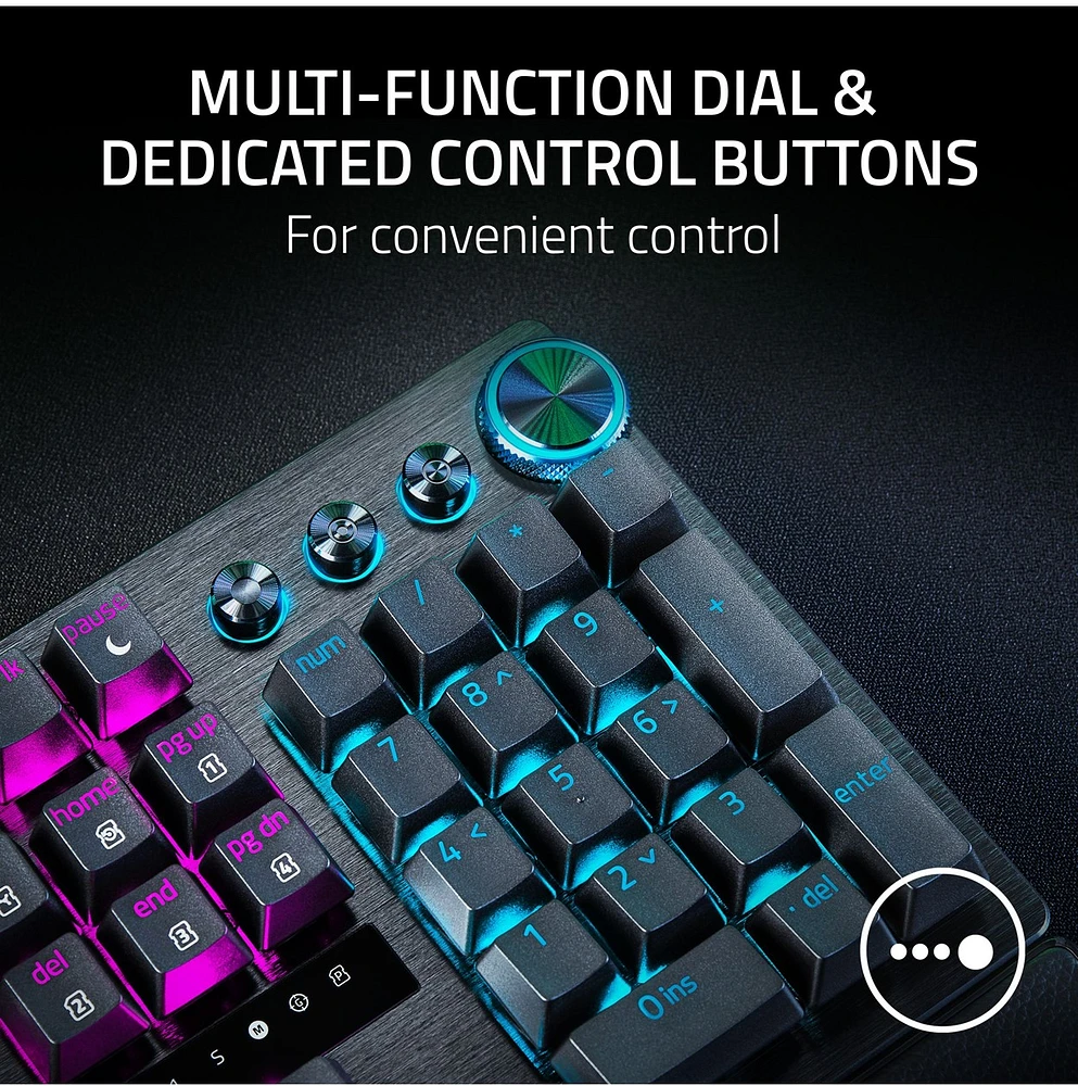 Razer Huntsman V3 Pro - Analog Optical Esports Keyboard - Web uniquement