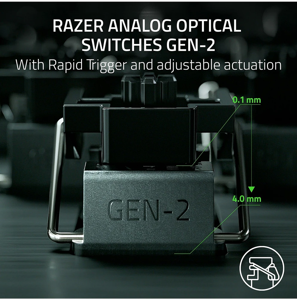 Razer Huntsman V3 Pro - Analog Optical Esports Keyboard - Web uniquement