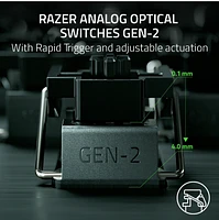 Razer Huntsman V3 Pro - Analog Optical Esports Keyboard - Web uniquement