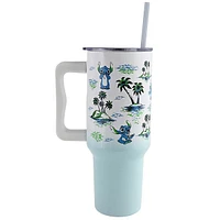 Stitch Palm Trees Stainless Steel Tumbler 