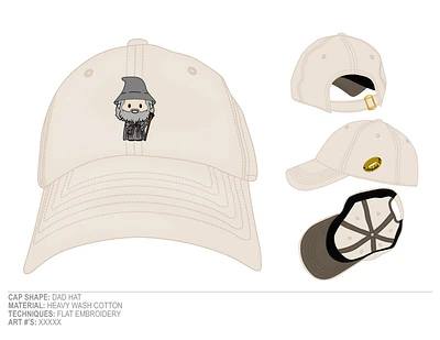 Lord of the Rings: Chibi Gandalph Cap 