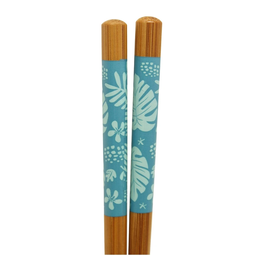 Bol de ramen aux fleurs tropicales Stitch 