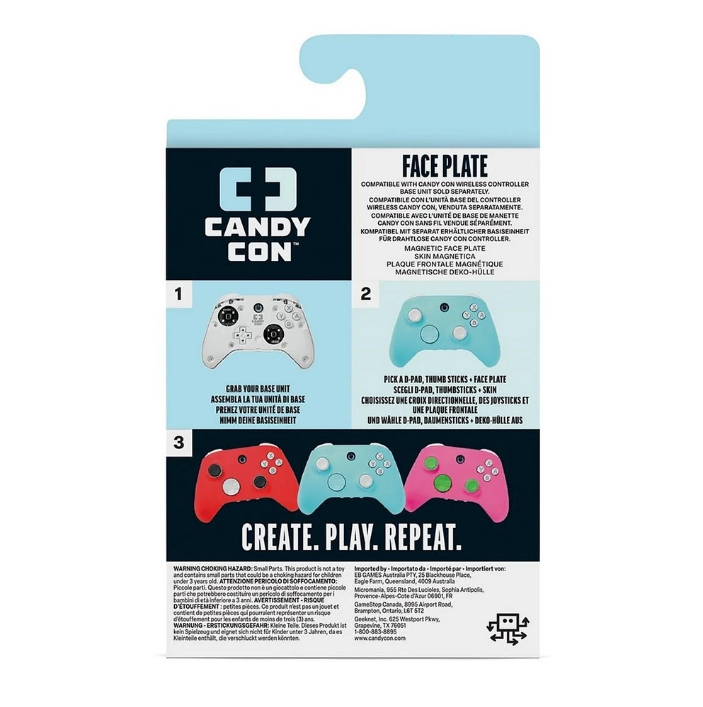 Candy Con Face Plate - Bleu délicat 