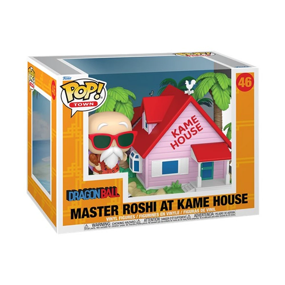 POP! Town Dragon Ball Master Roshi at Kame House
