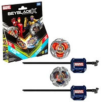 Beyblade X Marvel Collab, 2 pack - Assortie – Une variation choisie au hasard