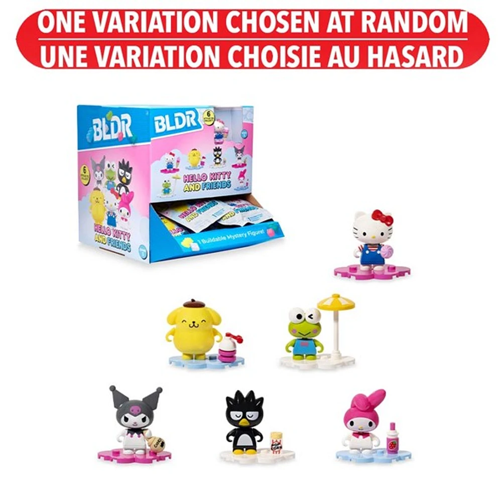 BLDR Hello Kitty and Friends Buildable Mystery Figure – Une variation choisie au hasard