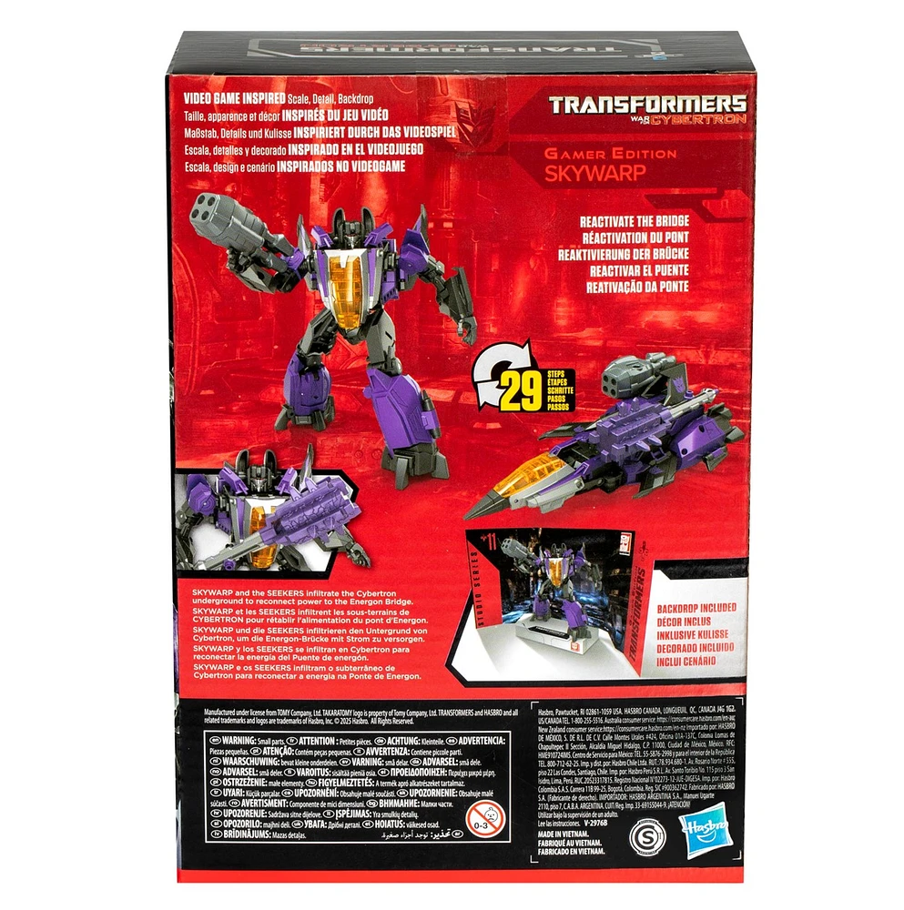 Transformers Studio Series Voyager Class Transformers: War for Cybertron 11 Skywarp 