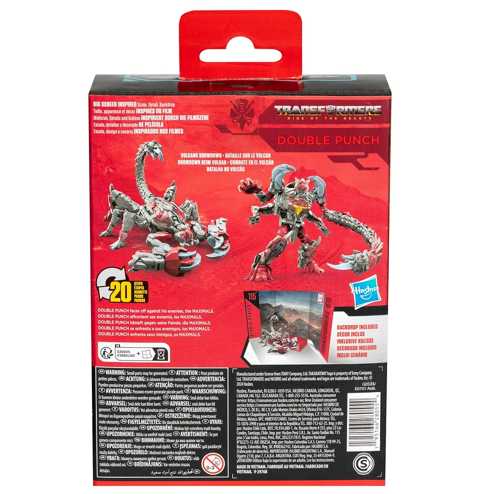 Transformers Studio Series Deluxe Class Transformers: Rise of the Beasts 115 Double Punch 