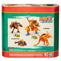 Transformers Collaborative NARUTO SHIPPUDEN x Transformers Kurama and Gamakichi 