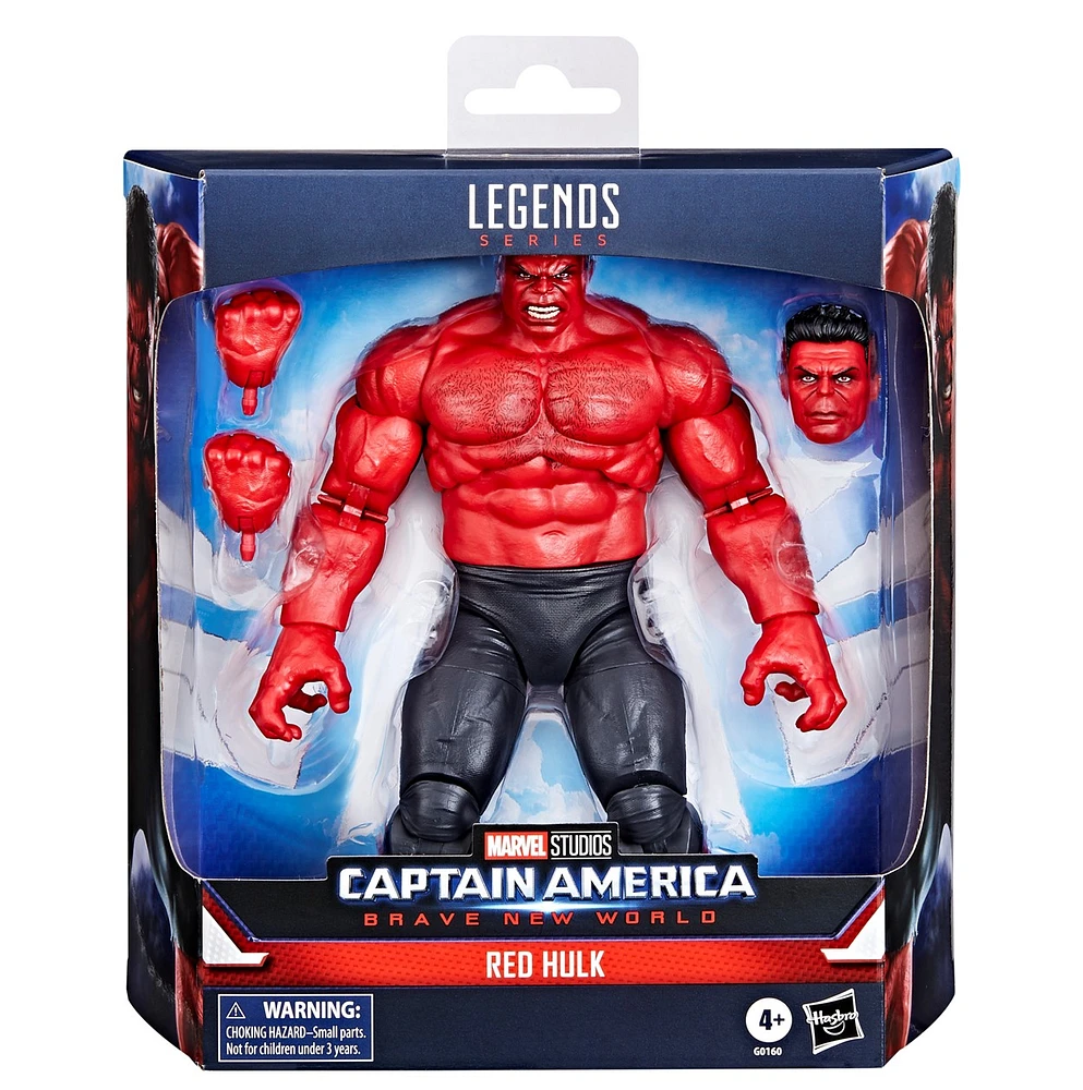 Marvel Legends Series Red Hulk Captain America: Brave New World 6 Inch Action Figure 