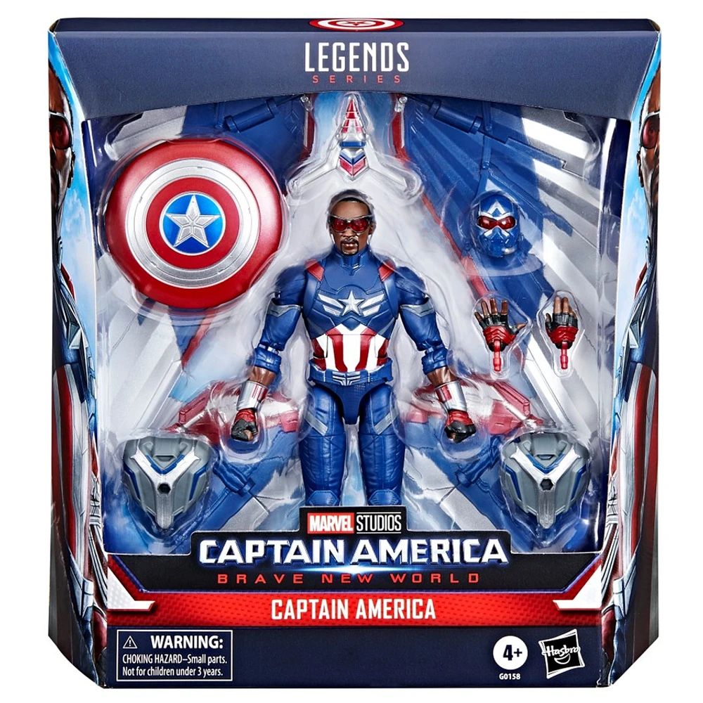 Marvel Legends Series Captain America Captain America: Brave New World Deluxe Action Figure 