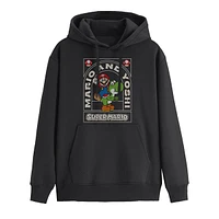 Mario & Yoshi Black Hoodie