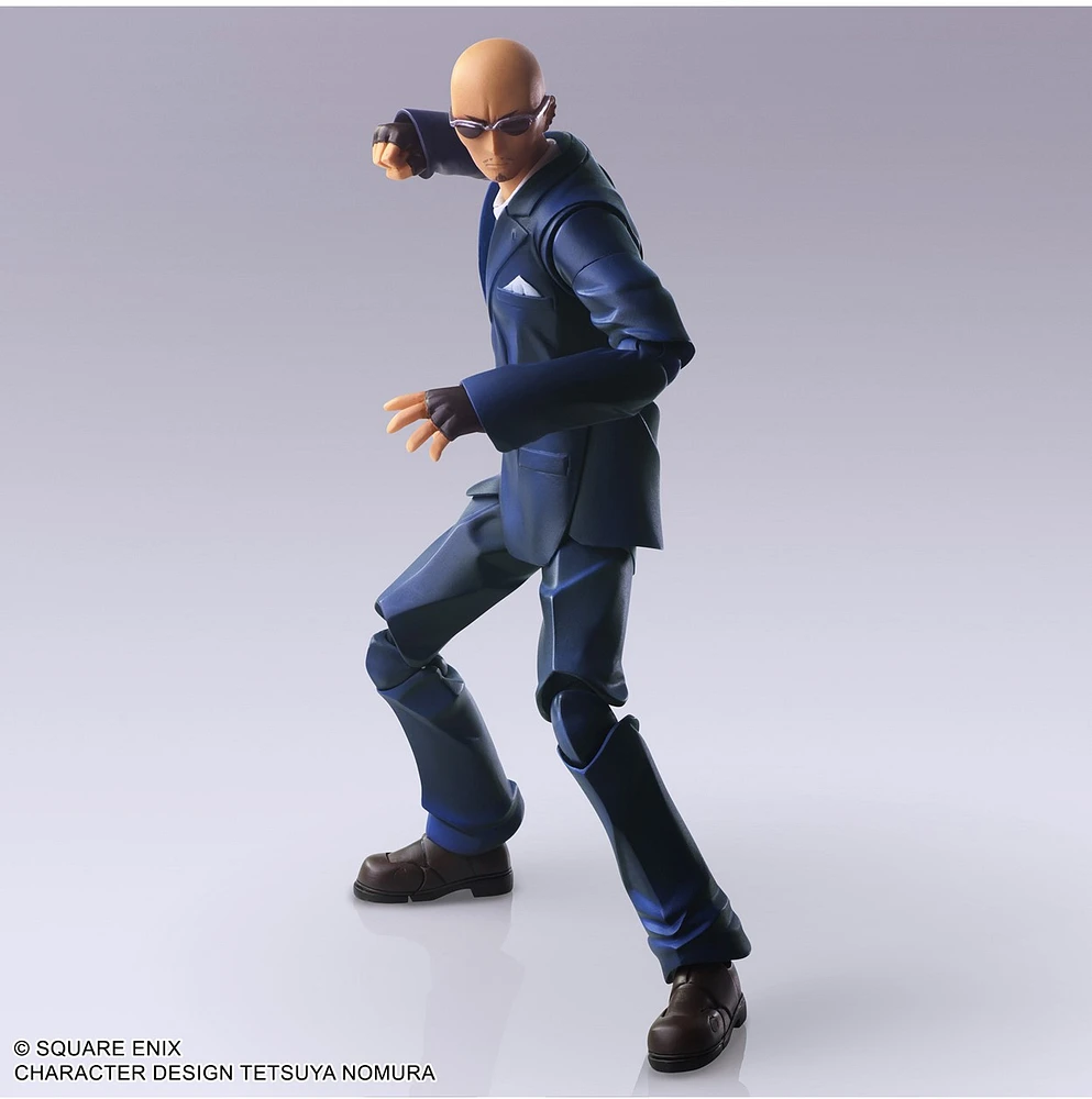 Final Fantasy VII Bring Arts Rude Action Figure 