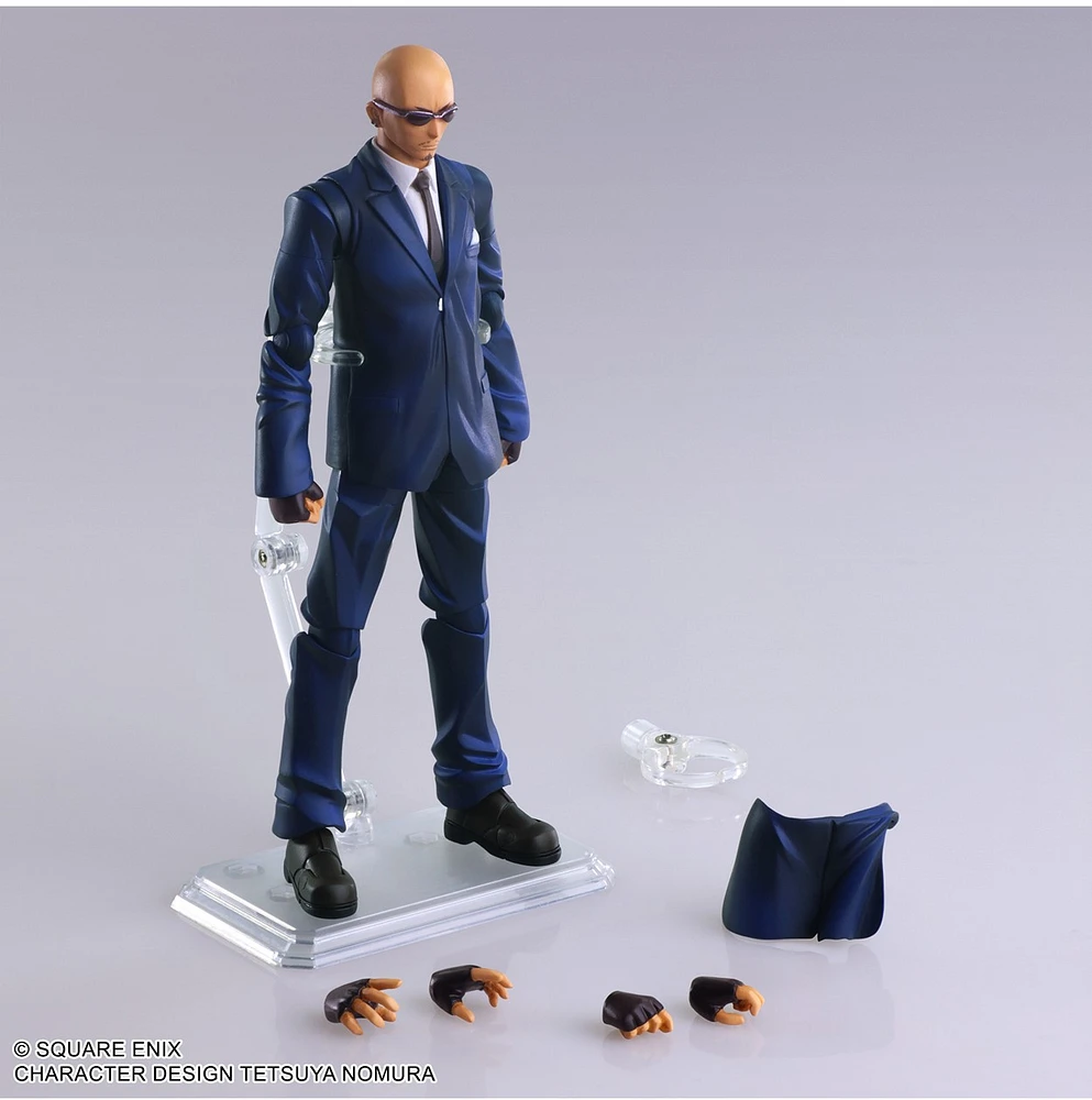 Final Fantasy VII Bring Arts Rude Action Figure 