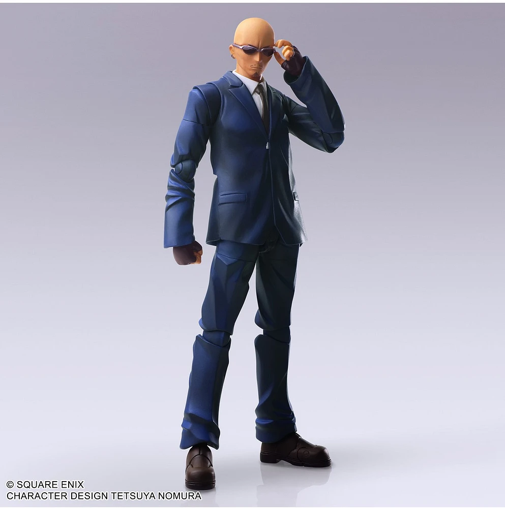 Final Fantasy VII Bring Arts Rude Action Figure 