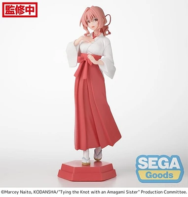 Desktop x Decorate Collections Tying the Knot with an Amagami Sister Yuna Amagami Statue 