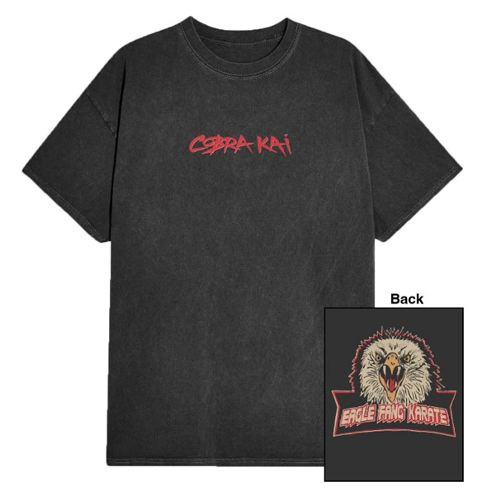 Cobra Kai Eagle Fang Karate Two Sided Tee