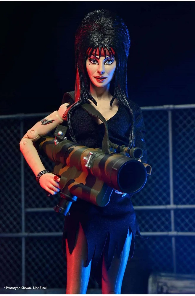 Elvira – 8 In Clothed Action Figure – Commando Elvira 