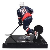 NHL POSED 7-Inch FIGURE-Auston Matthews (Team USA) 4 Nations Face Off McFarlane's SportsPicks 