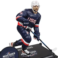 NHL POSED 7-Inch FIGURE-Auston Matthews (Team USA) 4 Nations Face Off McFarlane's SportsPicks 