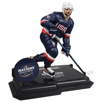 NHL POSED 7-Inch FIGURE-Auston Matthews (Team USA) 4 Nations Face Off McFarlane's SportsPicks 