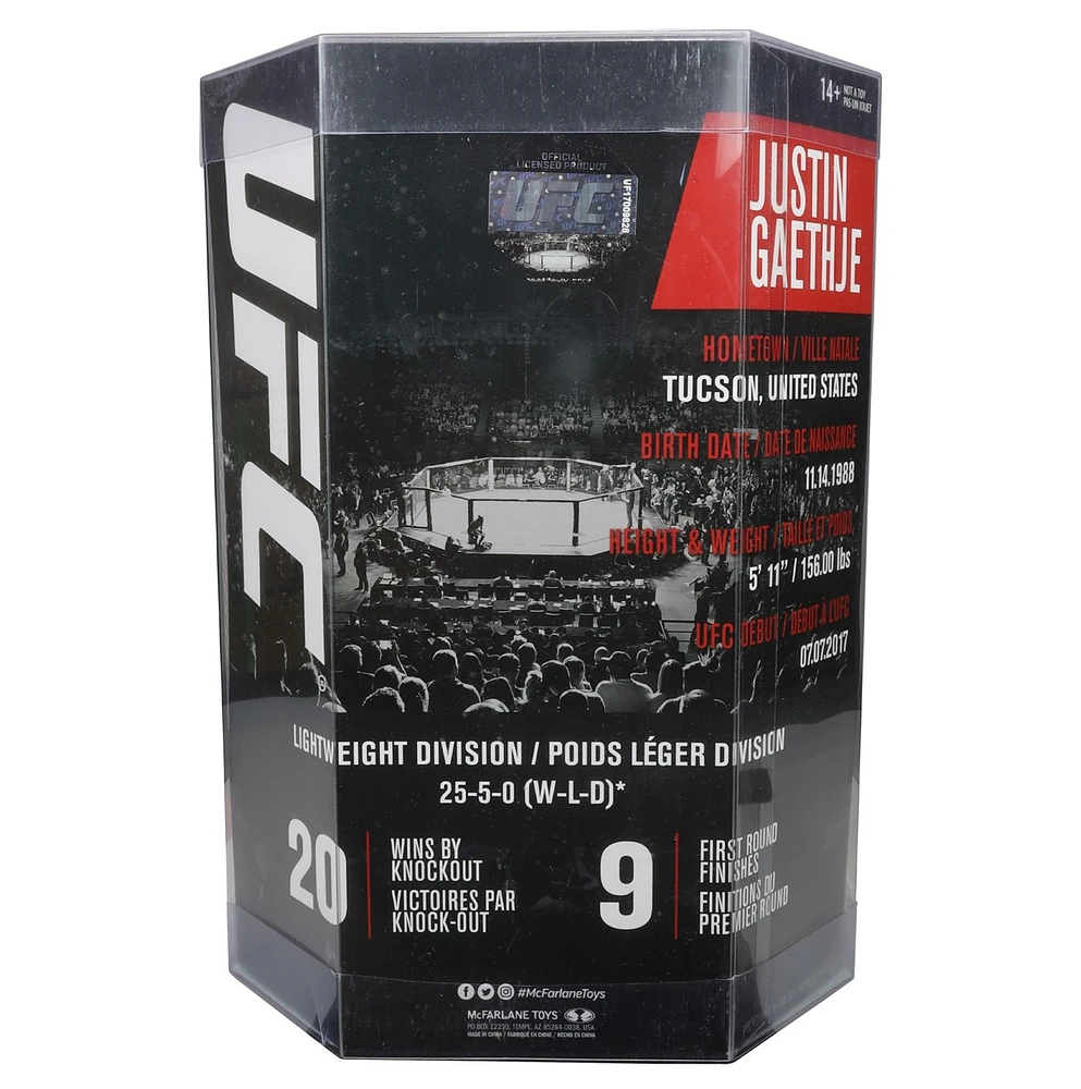 UFC Justin Gaethje 7-Inch Posed Figure McFarlane's SportsPicks 