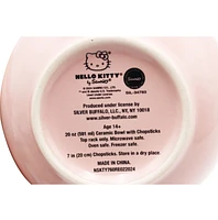 Bol de ramen au lait et à la fraise Hello Kitty 