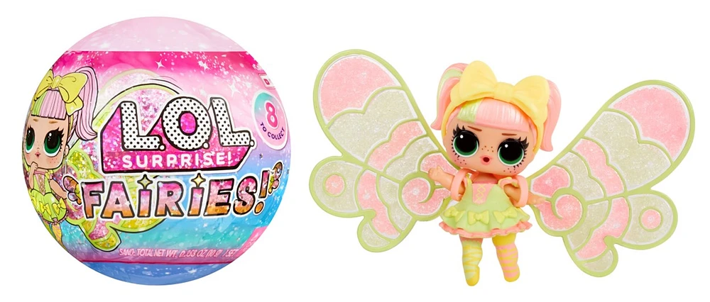 LOL Surprise Fairies! Tots Dolls with Make-Your-Own Fairy Wings – Une variation choisie au hasard