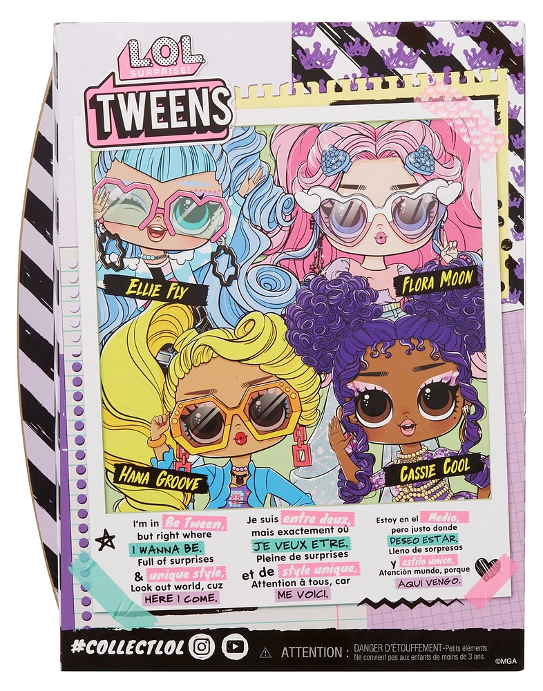 L.O.L. Surprise Tweens Core Doll - Cassie Cool 