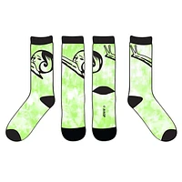 Junji Slug Girl Tie Dye Socks 