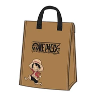 Sac à lunch réutilisable One Piece Monkey D Luffy Wanted 