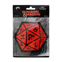 Couverture Donjons & Dragons avec autocollant 