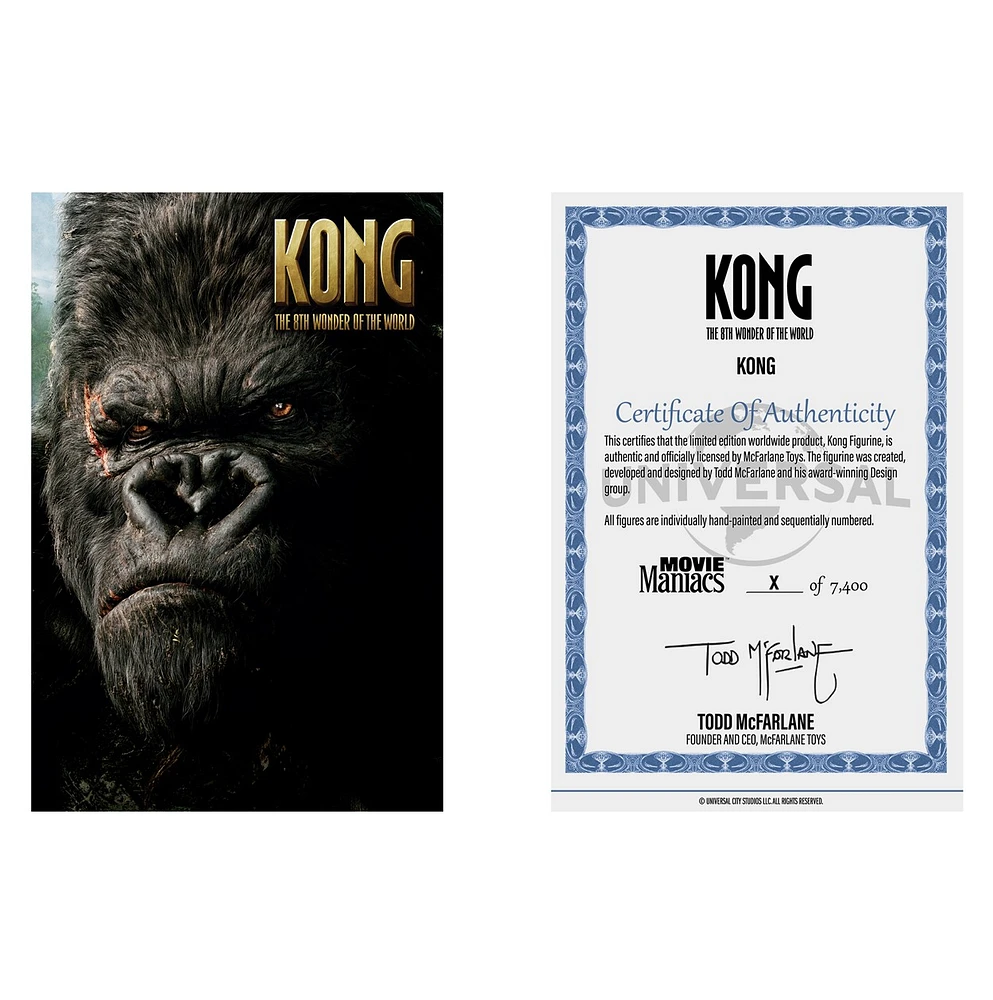 King Kong (KONG: The 8th Wonder of the World) 6-Inch Posed Figure 