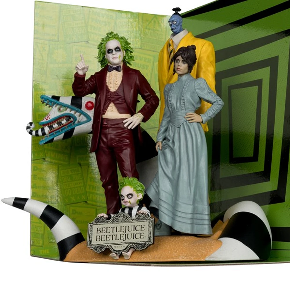 Beetlejuice Beetlejuice 6-Inch Posed Figure 4 Pack 