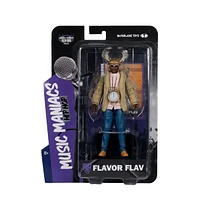 Music Maniacs Hip Hop Flavor Flav 6-Inch Action Figure 