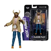 Music Maniacs Hip Hop Flavor Flav 6-Inch Action Figure 