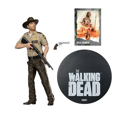 The Walking Dead Rick Grimes 1:8 Scale Posed Figure 