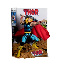 Marvel Thor 1:6th Scale Collectible with Scene & Comic (The Mighty Thor #177) 