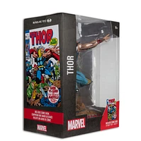 Marvel Thor 1:6th Scale Collectible with Scene & Comic (The Mighty Thor #177) 
