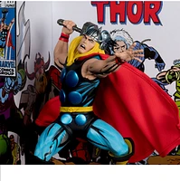 Marvel Thor 1:6th Scale Collectible with Scene & Comic (The Mighty Thor #177) 