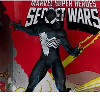 Marvel Spider-Man 1:6th Scale Collectible with Scene & Comic (Marvel Super Heroes Secret Wars #8) 