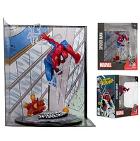 Marvel Spider-Man 1:10th Scale Collectible with Scene (The Amazing Spider-Man #302) 