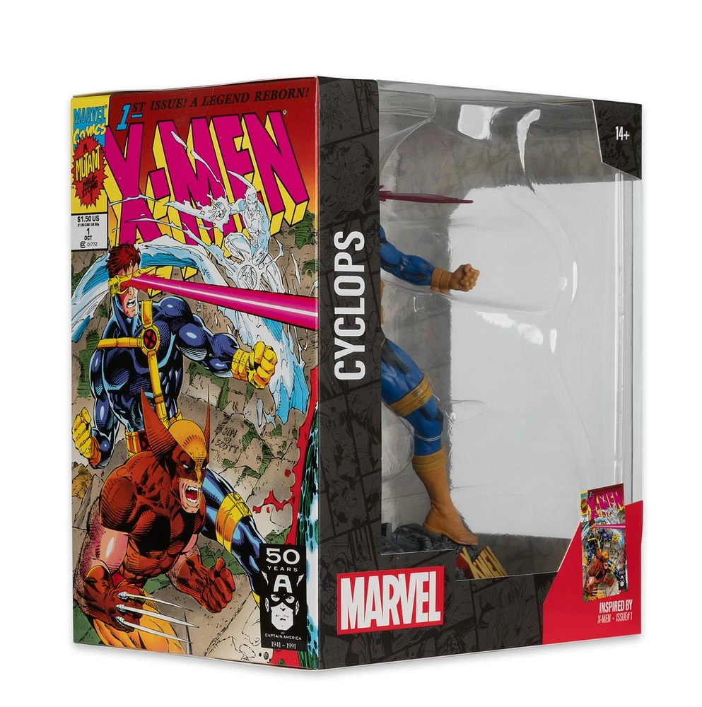 Marvel Cyclops 1:10th Scale Collectible with Scene (X-Men #1)  
