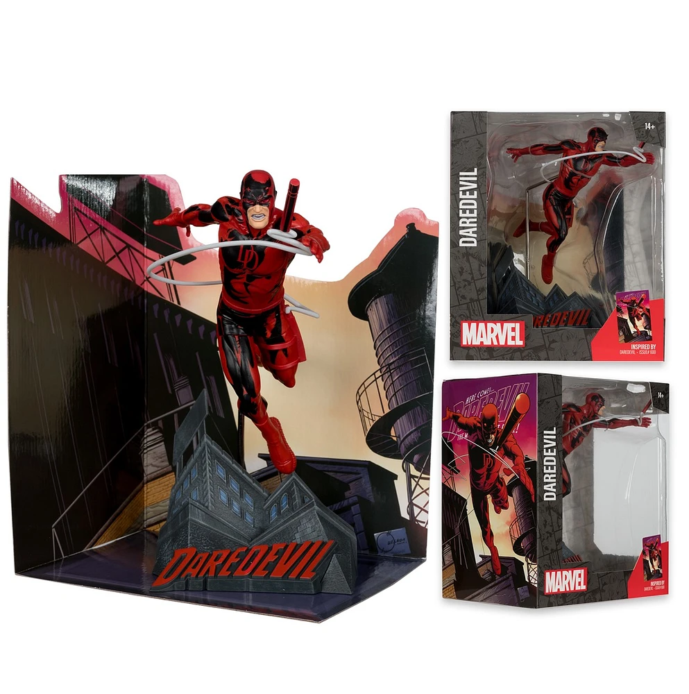 Marvel Daredevil 1:10th Scale Collectible with Scene (Daredevil #600) 