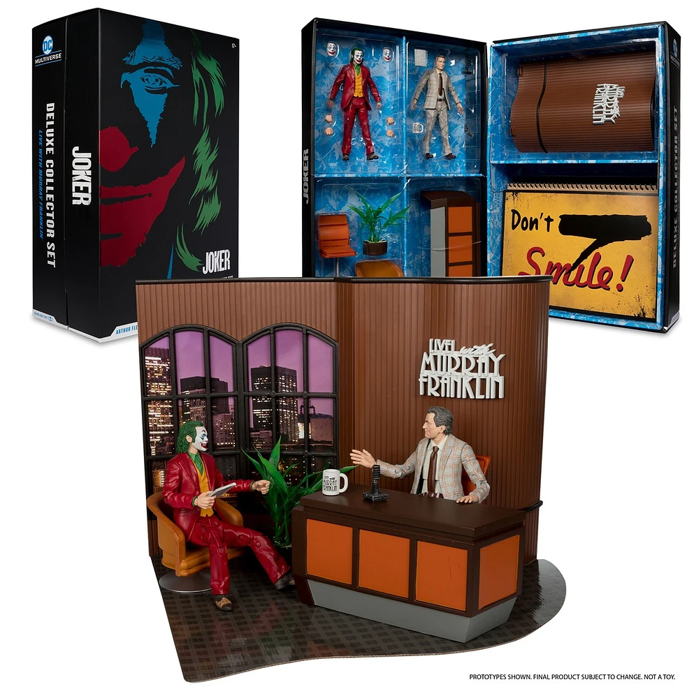 DC Multiverse Joker Movie (Limited Edition Deluxe Collector Set - Live with Murray Franklin) 