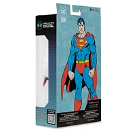 DC Direct Superman (The Silver Age) 7-Inch Action Figure with McFarlane Toys Digital Collectible 