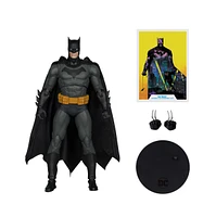 DC Multiverse Batman (Batman: The Cowardly Lot) 7-Inch Action Figure (Red Platinum Edition)
