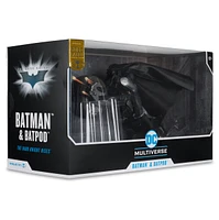 DC Multiverse Batpod and Batman (The Dark Knight Rises) Gold Label 7-Inch Action Figure and Vehicle 