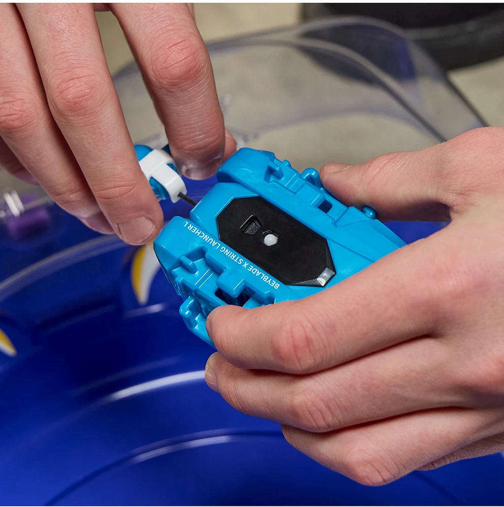 Beyblade X Cobalt Dragoon 2-60C Launcher Set 